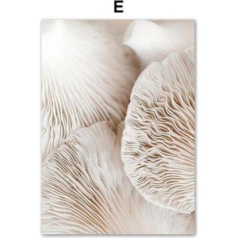 Lot de 3 posters Impression sur Toile Photos murales tyle bohème beige Plage Herbe de la pampa, Sans cadre Images 40x60cm (1/4)