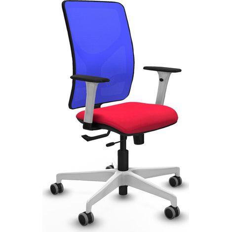 Chaise de bureau piqueras y crespo Motilla blanc soutien lombaire (1/2)