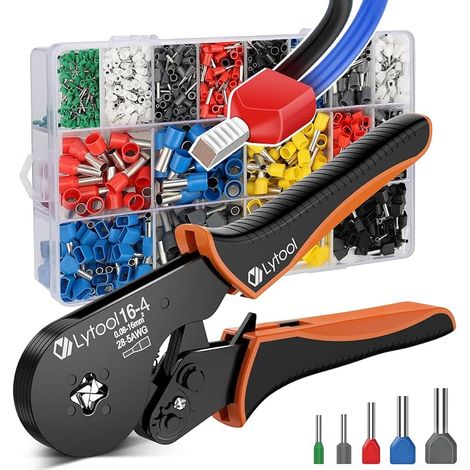 Pince à Sertir Cosse 16mm² Hexagonale ou Quadrangulaire SET-16-4 (1/5)