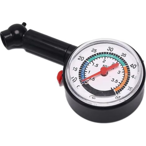 Pneu Testeur Pression d'air Roue Compteur Cadran Manomètre (1/5)