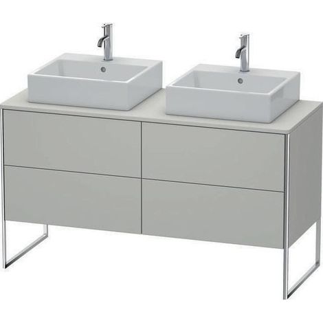 Duravit XSquare Konsolenwaschtischunterbau freistehend, für zwei (1/4)