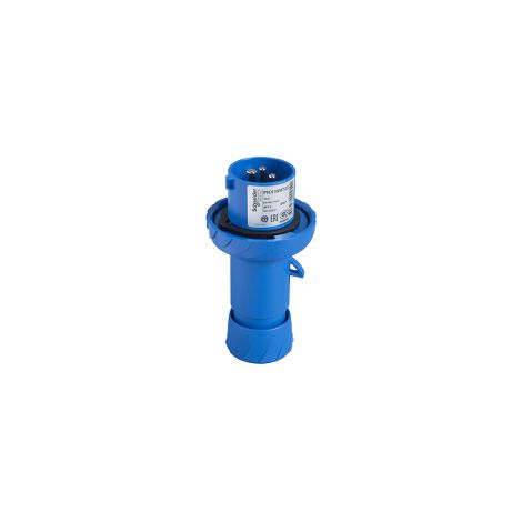 PratiKa - fiche mobile industrielle droite - 16 A - 2P+T - 200-250 V CA - IP67