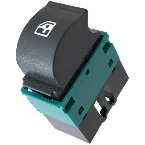 Fiat Doblo 2005 - Interruptor del elevalunas eléctrico VERDE-NEGRO izquierdo (1/2)