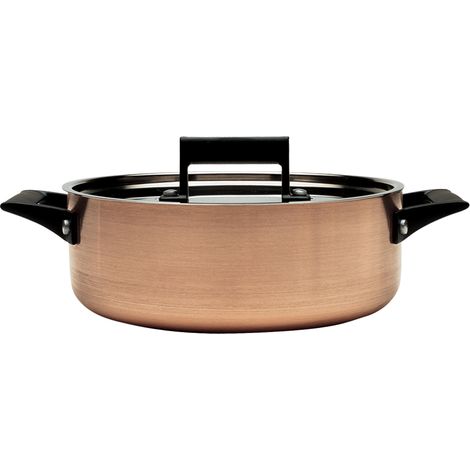 Tegame 2 Manici in Rame Ø20 cm Antiaderente Alexander Status (1/2)