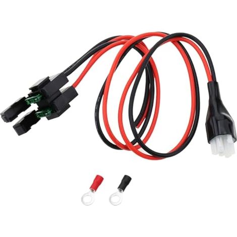 Câble d'alimentation DC 6 broches 30A 1m pour autoradio compatible Kenwood TS-50s/TS-60s ICOM IC718/IC706/IC-725A (1/5)