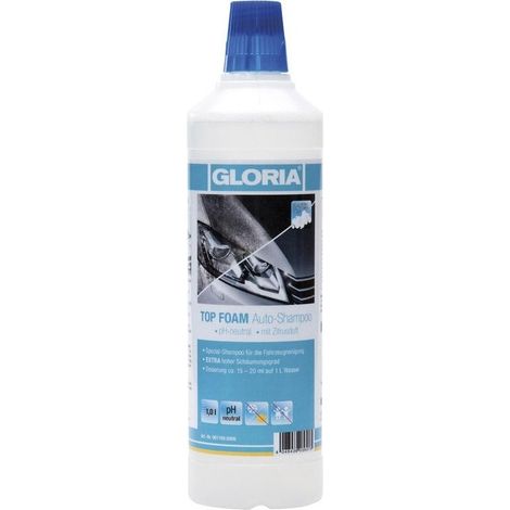 Detergente Top Foam Shampoo pH neutro Gloria (1/3)