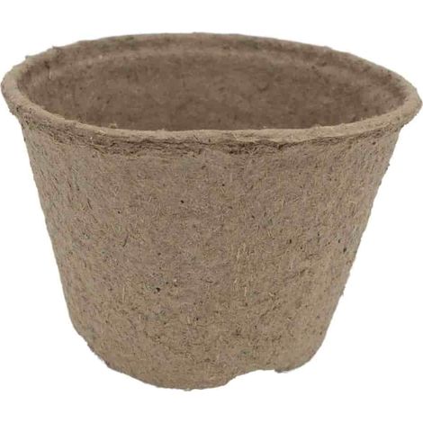 Pflanztopf kompostierbar, Bio Pflanztopf 14x10 cm, Anzuchttopf (1/5)