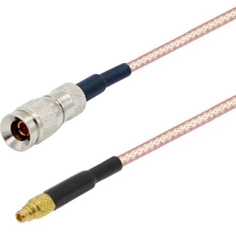 SDI-Kabel DIN 1.0/2.3 Stecker / MMCX Stecker 75 Ohm 3 m