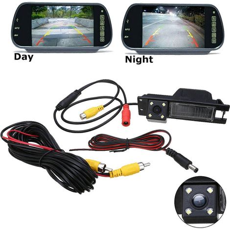 2x HD 4LED Rückfahrkamera für Opel Astra HJ, Corsa, Meriva, Zafira, Insignia, FIAT, Buick Regal (1/5)