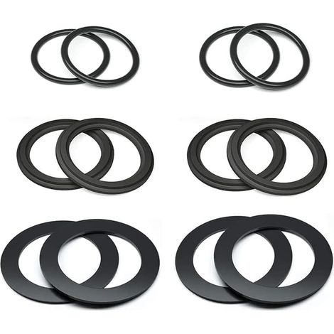 12PCS Joint Pompe pour Piscine,Joints Toriques de Rechange pour Piscine,Joints Toriques pour Piscine,Joints Toriques,Joint Caoutchouc,pour 25076RP,pour 10747,25006,25010,28633,28635,28621 (1/5)