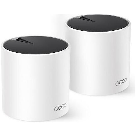 PUNTO DE ACCESO WIFI 6 MESH TP-LINK DECO X55 PACK 2u AX3000 2x2/HT160 2402Mbps + 2x2 574Mbps 2 ANTENAS 3P GIGA (1/4)