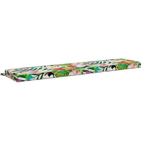 Coussin de banc SOEST 100 % polyester Multicolore vidaXL
