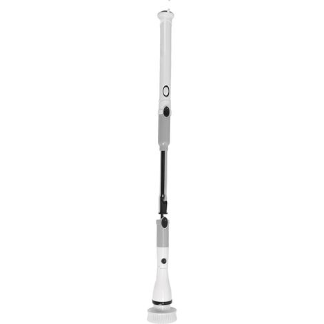 Kit de Nettoyage Sans Fil avec Brosse Rotative Électrique, Manche Télescopique pour Maison Salle de Bain Voiture, Prise UE 100-240V (1/5)
