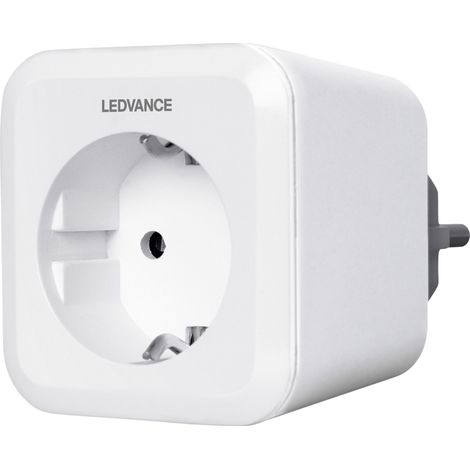 LEDVANCE Presa commutabile Smart+ Bluetooth, telecomandata, per il controllo dell'illuminazione nella tua casa intelligente, compatibile con Apple HomeKit e app LEDVANCE Smart+ per Android (1/5)