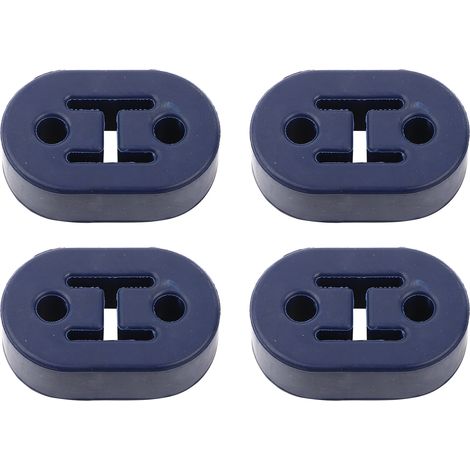 Cangne d'échappement de silencieux 4pcs, automobile universelle de 12 mm pour la voiture (1/5)