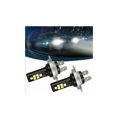 Kit d'ampoules LED H7 pour phares (feux de croisement et de route) 240 W 6000 K avec accessoires (1/5)