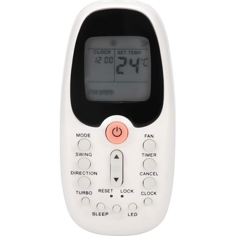 1 Control remoto ABS para aire acondicionado compatible con Midea Tornado R06/BG R06/BGE R06/BGCE (sin programación) (1/5)