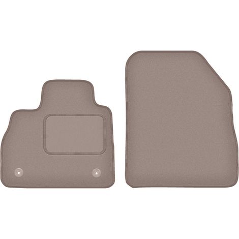 Tapis avant beiges pour : Renault Espace V monospace (2015-) (1/5)