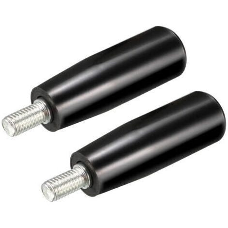 [JAMAIS UTILISÉ]2Pcs poignée tournante Machine volant M8 mâle Fileté machines fraisage tige (1/4)