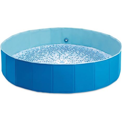 Intex – Piscine gonflable ronde 1,52 x 0,30 m pour animaux – Volume 4,92 m³ – Facile à monter et à vider – Idéale pour l'été