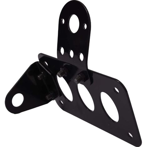 Kit de soporte para matrícula, kit de montaje fácil de instalar, pieza para motocicleta Harley (1/4)