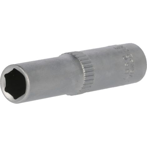 1/4" Sechskant-Stecknuss, lange Ausführung, 7 mm (1/5)