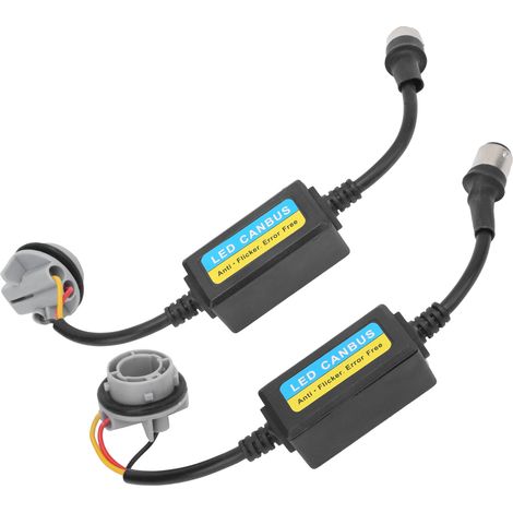 x 1157 LED-Decoder 5W 12-24V Lastwiderstand Anti-Flash Anti-Error Canbus für Auto (1/5)