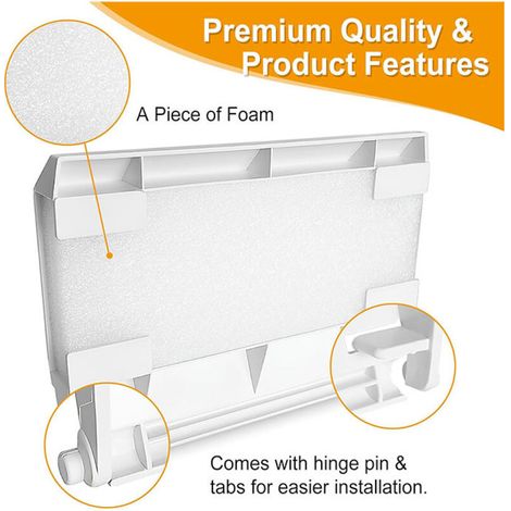 Couvercle et filtre de rechange pour skimmer de piscine Hayward SPX1082K Compatible avec les skimmers de piscine Hayward Distribution efficace du débit d'eau (1/3)