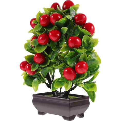 Plantes Artificielles Pot Fausses Plantes Pot Bouquet Décoratif Artificiel Réaliste Bonsaï Artificiel Décorations Végétales Artificielles (1/5)