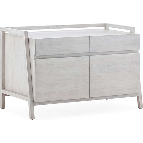 Commode élégante bois cèdre Gris Voilé - Gris Voilé Doux et Élégant (1/5)