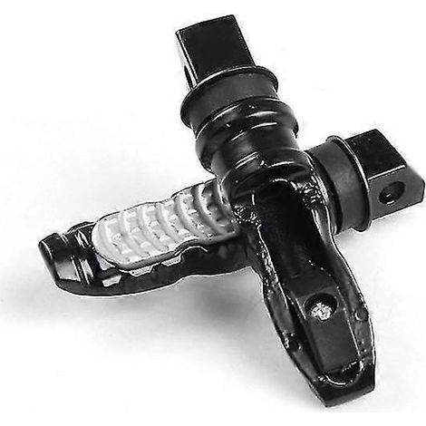 Universelle 2er-Packung Motorrad-Beifahrer-Fußrasten, Fußstützen, Roller-Fußrasten, Motorradpedal-Modifikation, Aluminium – B (1/5)