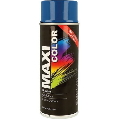 MAXICOLOR - Maxi color ral 5010 brillant bleu gentiane 400 ml