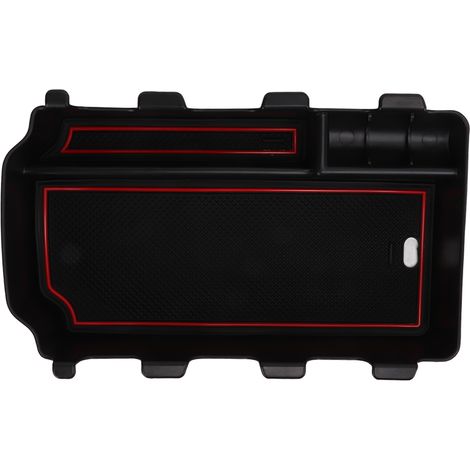 Boîte de rangement pour accoudoir de console centrale de voiture avec tapis en caoutchouc antidérapant, remplacement pour Honda Civic 2022 (1/5)