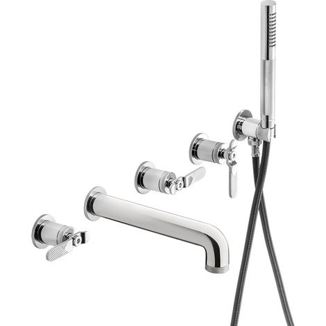 PRESTO 7979400 STREM Batería Baño Ducha Mural Pulsador Lever - ref: 7979400 (1/2)
