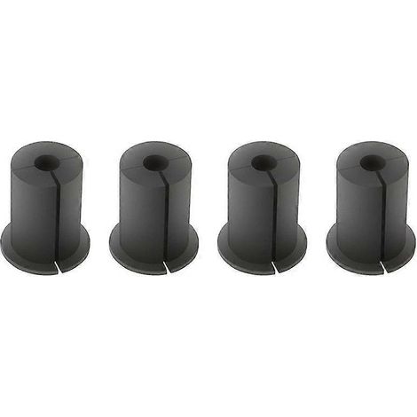 Kit de 4 pièces pour passage de câbles dans un trou mural de 2,5 cm (1 pouce), traversées de câbles, passe-câbles muraux pour câble Ethernet (1/5)