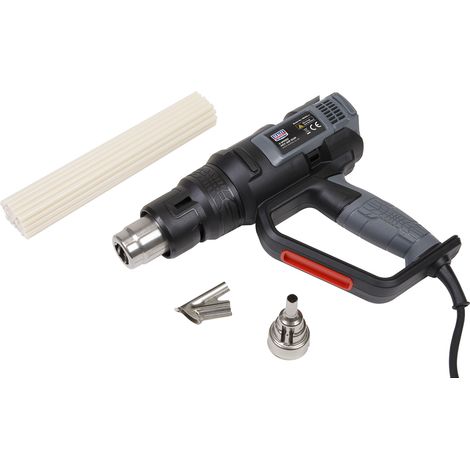Sealey Premier Plastic Welding Kit including HS102 Heat Gun HS102K