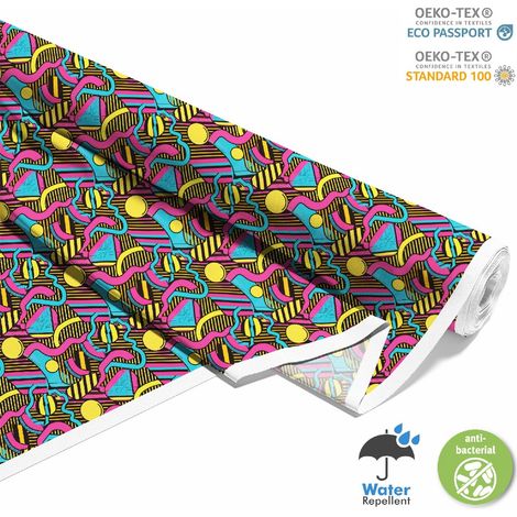 TESSUTI DECORATIVI PER ESTERNI OXFORD - Motivo Geometrico I DX3232 (1/5)