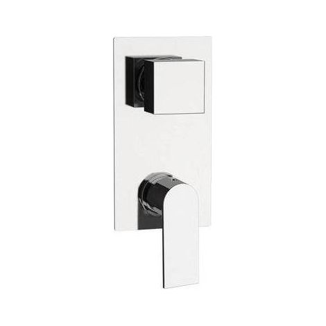 MISCELATORE MONOCOMANDO INCASSO DOCCIA C/DEVIATORE 5 VIE LINEA AVENUE Misura: Cromo