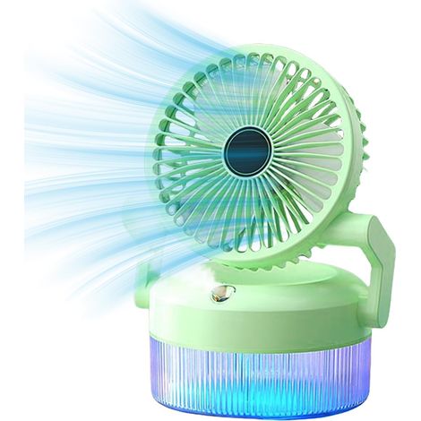 Ventilateur Circulateur d'Air Rechargeable USB Ventilateur Pliable (1/5)