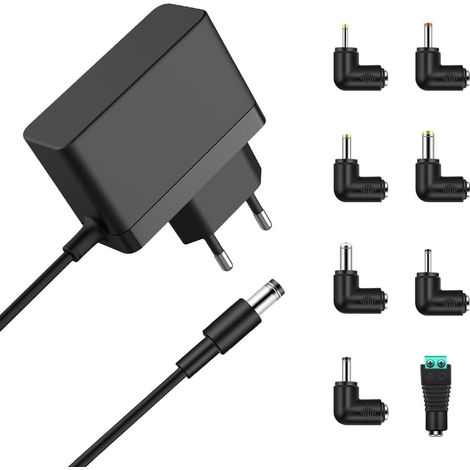 Chargeur Universel PC Portable 12V pour Ordinateur NEO14A-4SL64 Remplacement Compatible avec Alimentation Adaptateur Secteur, avec Connecteur Adaptateur, 1,5 Mètre (1/5)