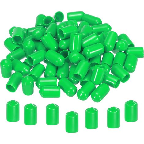 8mm Caoutchouc Fin Capuchons Couvercle PVC Vinyle Vis Filetage (1/5)