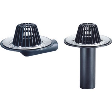DALLMER Scarico per tetti 83 D flangia a vite, DN 70, 830647