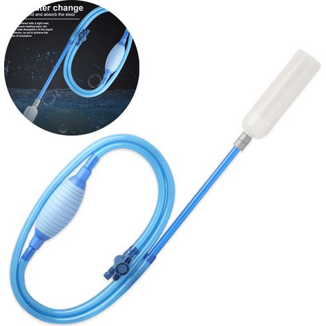 Nettoyeur d'aquarium par siphon, changeur d'eau pour aquarium, pompe à eau, cloche de vidange pour aquarium, nettoyeur de fond pour aquarium