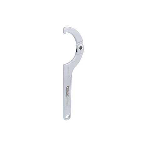 Llave de gancho articulada con nariz  ancho de llave 80 - 120 mm