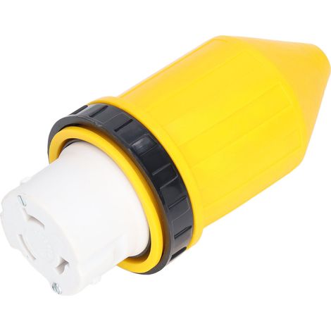 Protecteur de connecteur de câble d'alimentation RV, prise verrouillable à torsion 50A 125/250V AC, couvercle étanche pour camping-car. (1/5)
