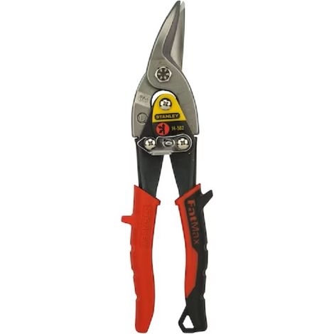 TIJERA CHAPA CORTE IZQUIERDA FATMAX STAN ROPA / MANOS MANO IZQUIERDA
