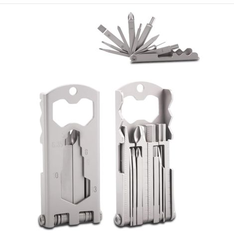 Set di cacciaviti multifunzione – Set di utensili portatili EDC di precisione in acciaio inossidabile (1/4)