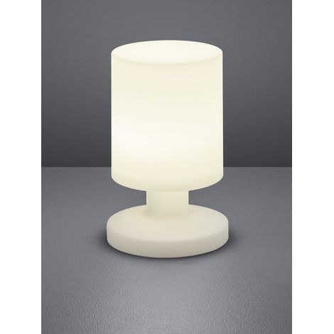 Lora Led IP44 Sobremesa exterior blanca con iluminación USB Trio (1/3)