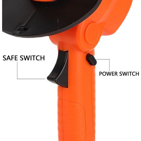Motoculteur sans fil compatible avec la batterie BL1840, 235 tr/min, 4 rangs de dents, largeur de travail de 10 cm, portatif, idéal pour jardins, pelouses, serres et aménagements paysagers.