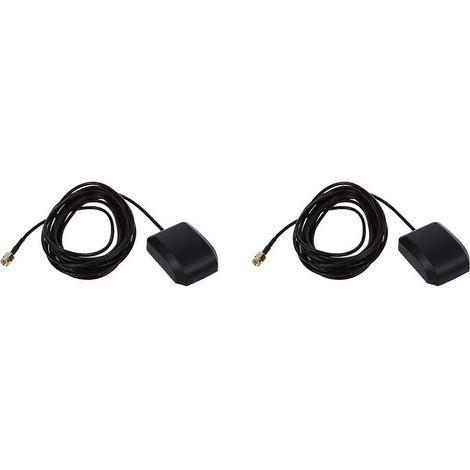 Lot de 2 3M RP-SMA Male GPS Active Antenna câble connecteur adaptateur 3-5V (1/5)